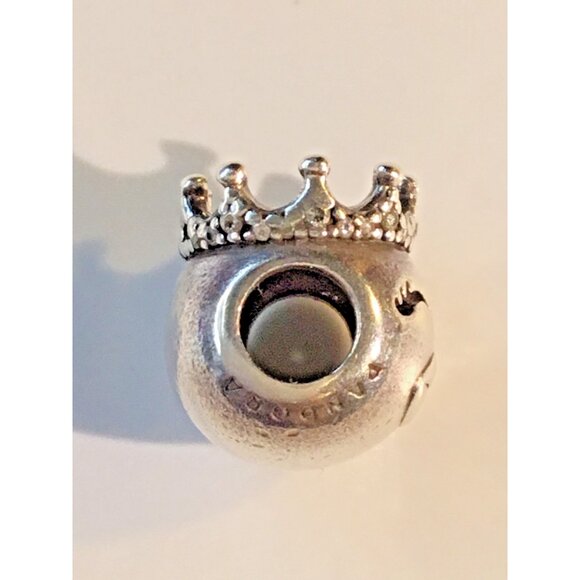 Authentic Pandora Princess Emoticon Fairytale Emoji Charm - Picture 3 of 7
